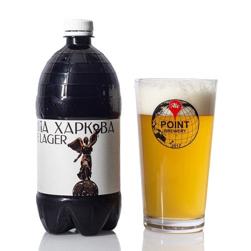 ПИВО КРИЛА ХАРКОВА LITE LAGER°,1Л ALE POINT BREWERY
